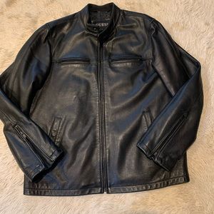 Guess soft leather jacket.